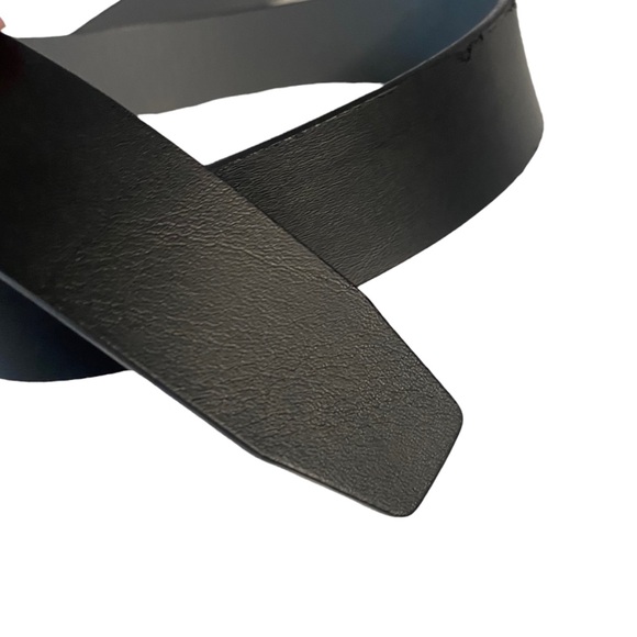 Perry Ellis HP02957 34/85 Bonded Leather Reversible Black to Gray Men's Belt - Picture 9 of 12